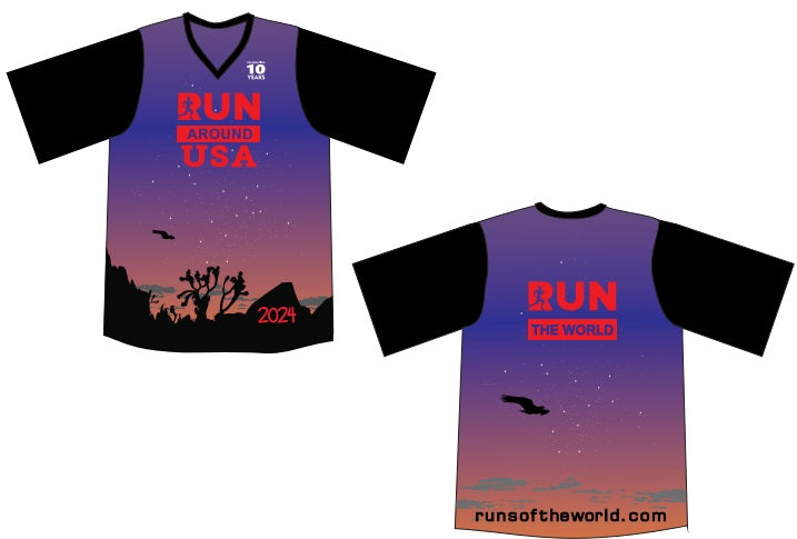 2024 Run around USA Shirt – Run The World