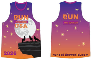 2026 Run around USA Singlet