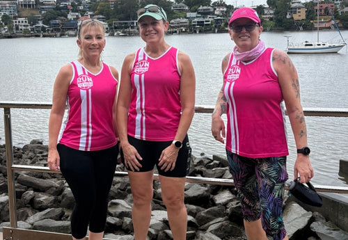 Run The World Members Singlet PINK