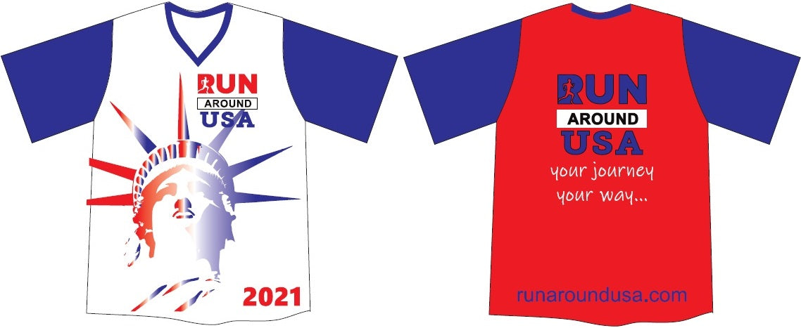 2021 Run around USA Shirt clearance