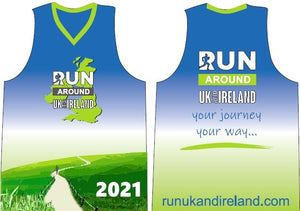 2021 Run UK and Ireland Singlet clearance