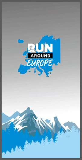 Running headwear - Run around Europe