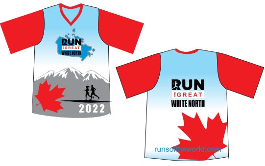 2022 Run the Great White North Shirt clearance