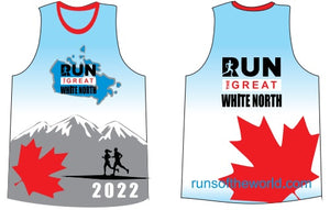 2022 Run the Great White North Singlet clearance