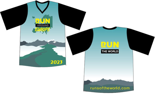 2023 Run around Europe Shirt Clearance