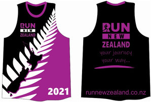 2021 Run New Zealand Singlet clearance